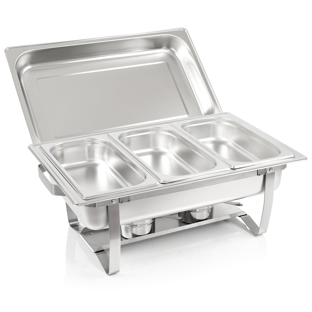 Chafing dish, stainless steel, food warmer