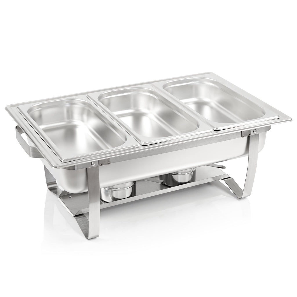 Chafing dish, stainless steel, food warmer