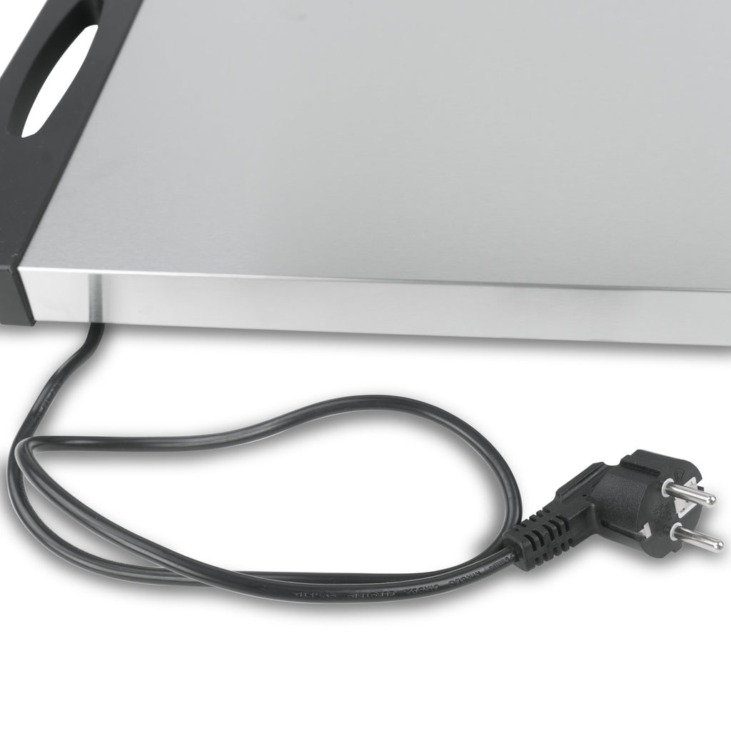 Stainless Steel 2-in-1 Buffet Warmer with 3x 1/3 GN Containers