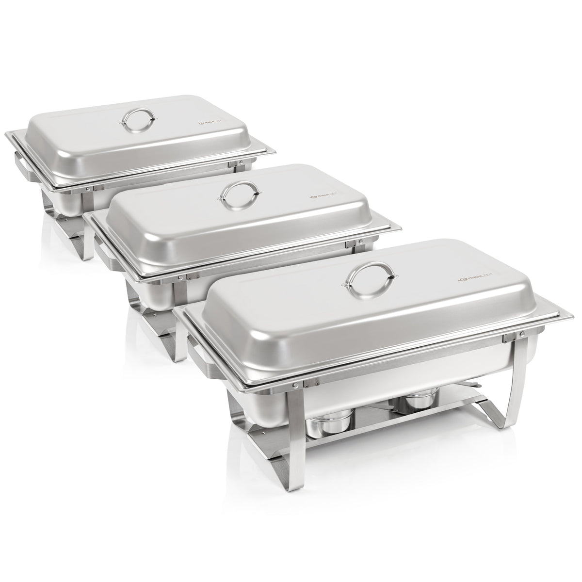 Chafing dish, stainless steel, food warmer
