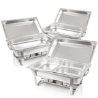 Chafing dish, stainless steel, food warmer