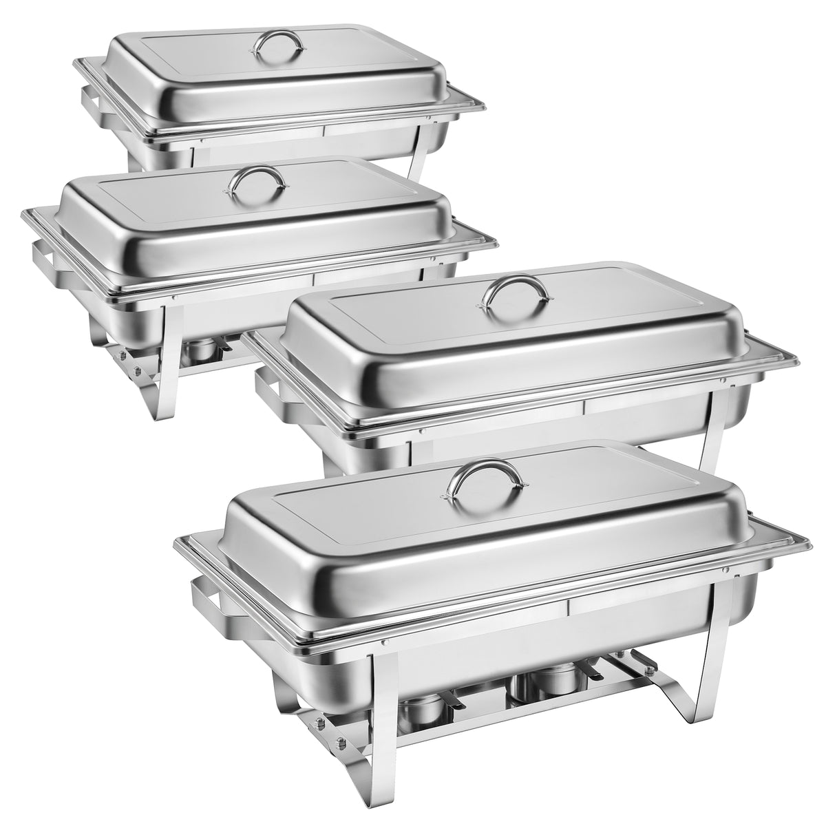 Chafing dish, stainless steel, food warmer