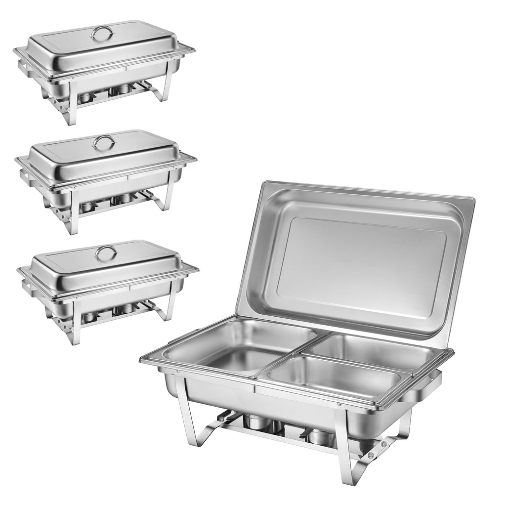 Chafing dish, stainless steel, food warmer