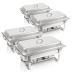 Chafing dish, stainless steel, food warmer