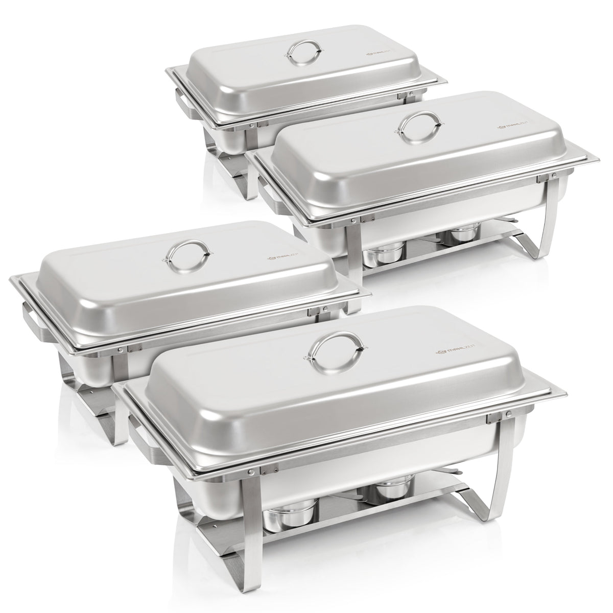 Chafing dish, stainless steel, food warmer