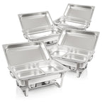 Chafing dish, stainless steel, food warmer