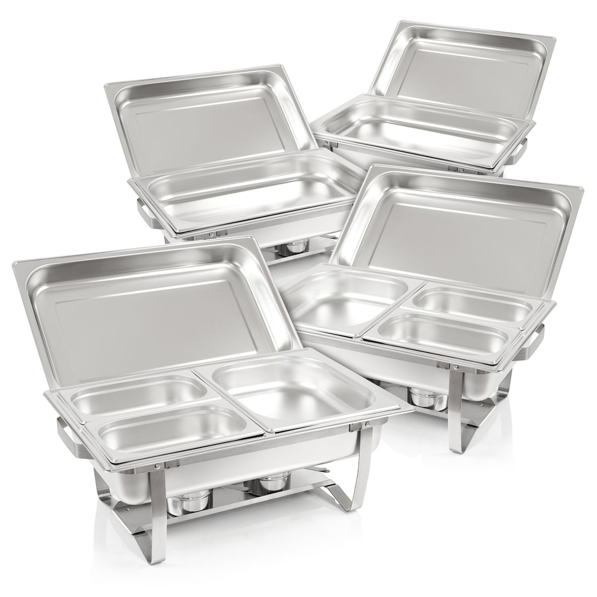 Chafing dish, stainless steel, food warmer