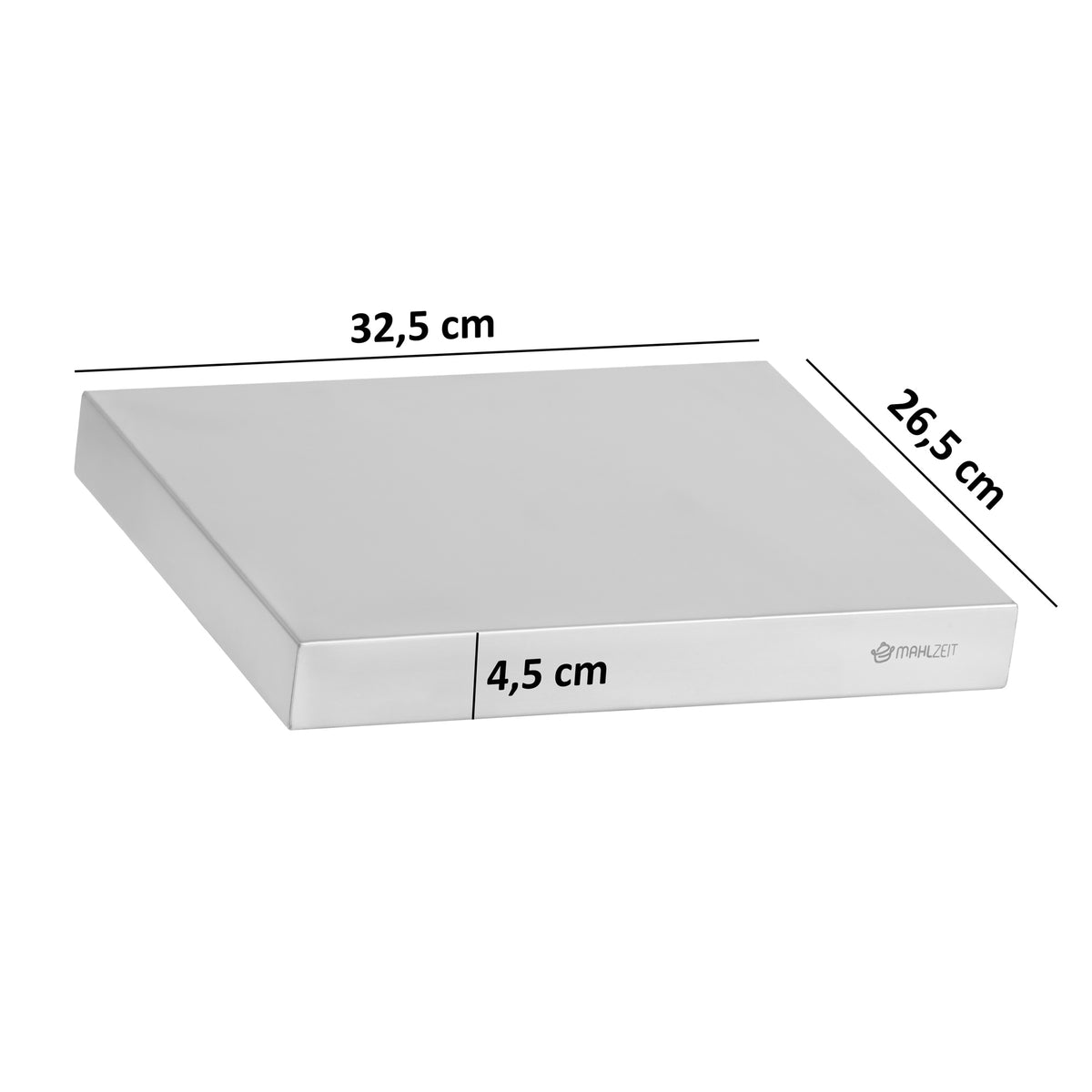 Chilled serving platter, (H) 4.5 cm, serving tray