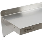 Wandregal Gastro, Edelstahl, Belastbar bis 50 kg