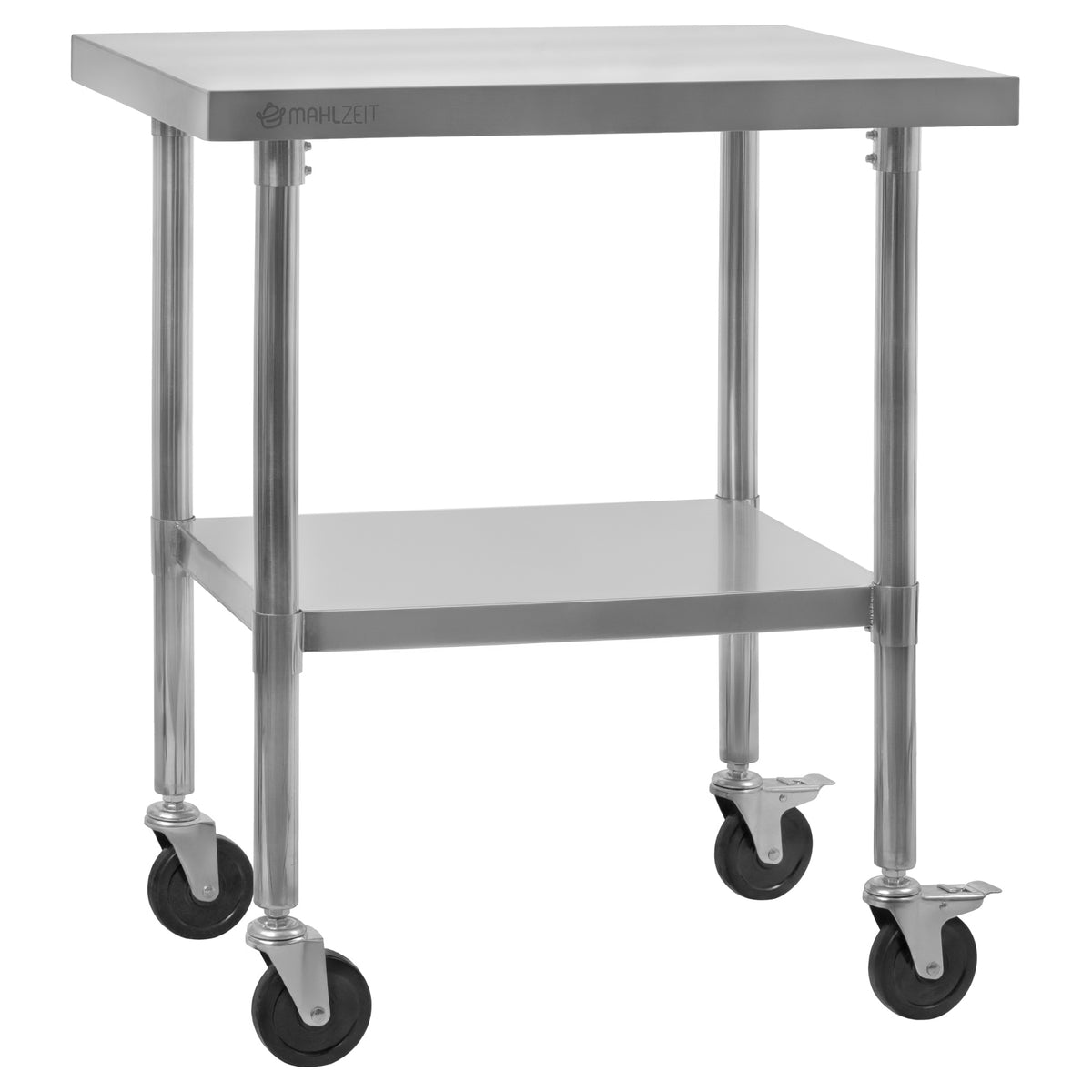 Edelstahltisch mit Rollen