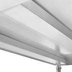 Edelstahltisch mit Rollen