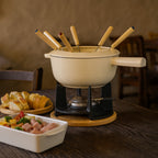 Fondue, 13-piece set, 2 liters, cast iron, for 6 people