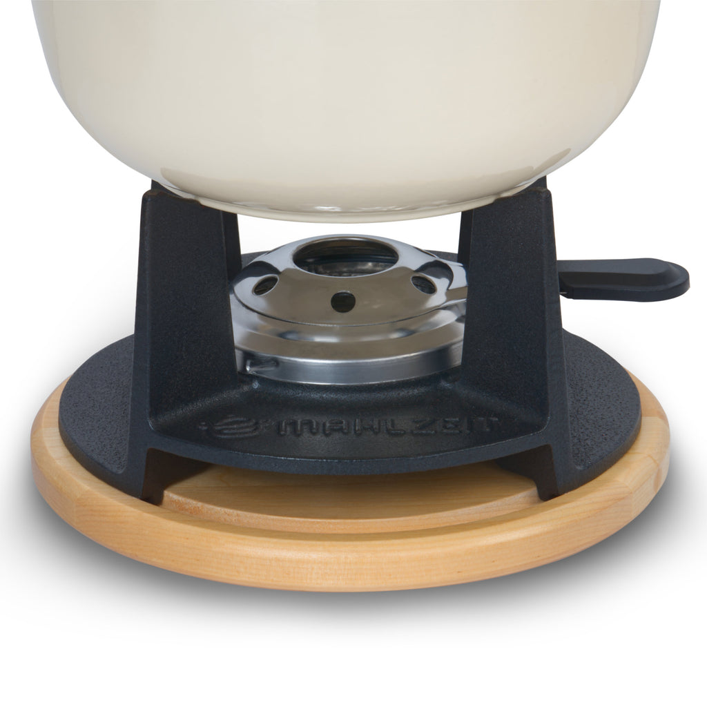 Fondue, 13-piece set, 2 liters, cast iron, for 6 people