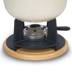 Fondue, 13-piece set, 2 liters, cast iron, for 6 people