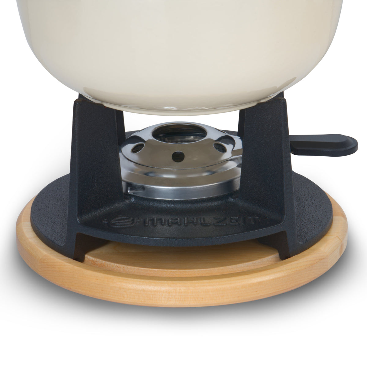 Fondue, 13-piece set, 2 liters, cast iron, for 6 people