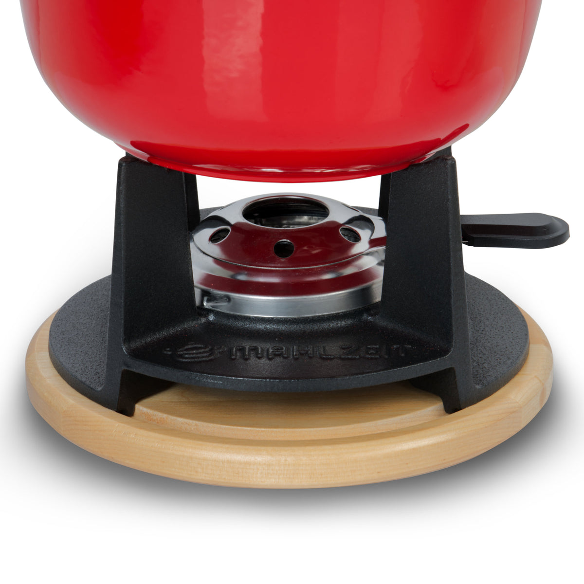 Fondue, 13-piece set, 2 liters, cast iron, for 6 people