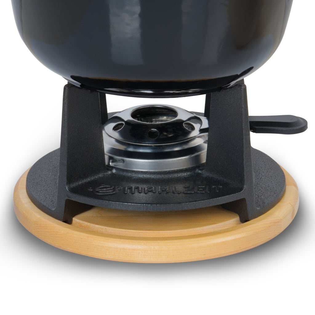 Fondue, 13-piece set, 2 liters, cast iron, for 6 people