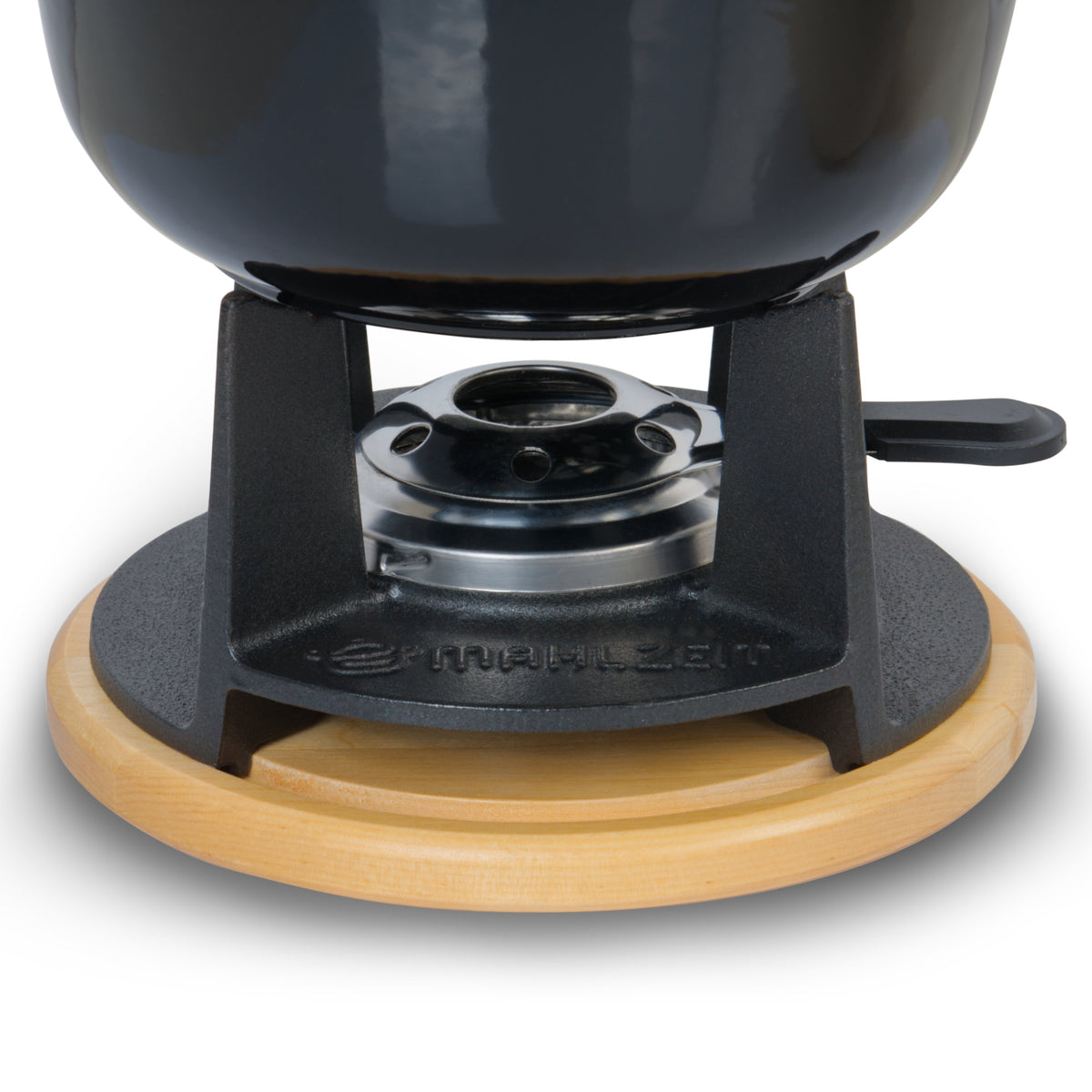 Fondue, 13-piece set, 2 liters, cast iron, for 6 people