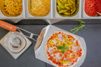 Zutatenbehälter, Edelstahl, abnehmbare Deckel, mit Gummifüßen