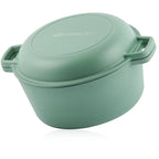 Pot, 6.9 liters, cast iron, enameled