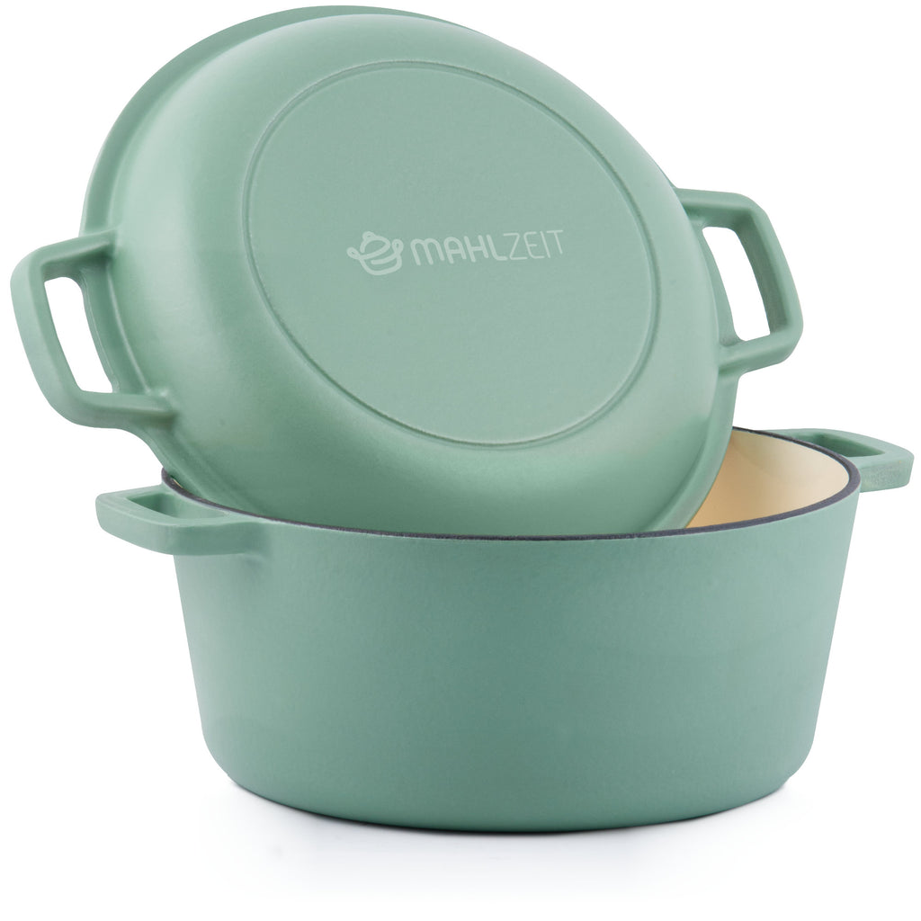 Pot, 6.9 liters, cast iron, enameled