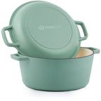 Pot, 6.9 liters, cast iron, enameled
