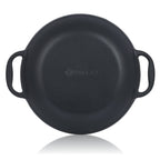 Paella Pfanne, Ø 35 cm, Gusseisen, emailliert, mit zwei Griffen