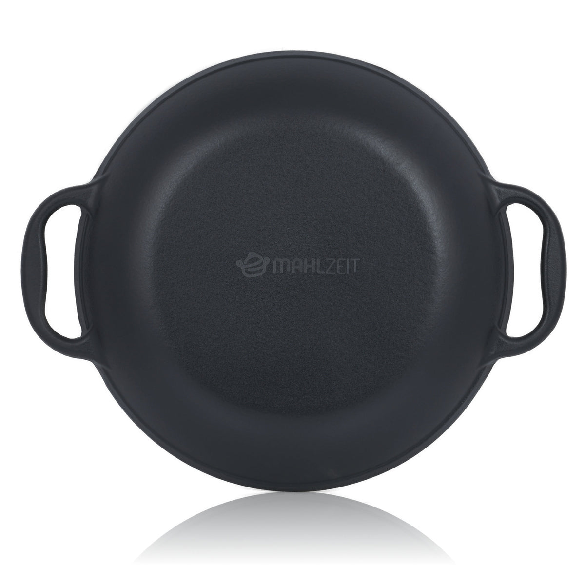 Paella Pfanne, Ø 35 cm, Gusseisen, emailliert, mit zwei Griffen