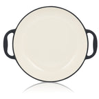 Paella Pfanne, Ø 35 cm, Gusseisen, emailliert, mit zwei Griffen