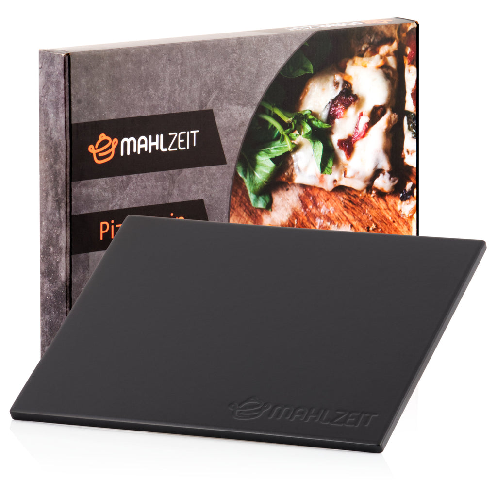 Pizza stone, 38 x 30 cm, stone slab, cordierite stone