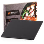 Pizza stone, 38 x 30 cm, stone slab, cordierite stone