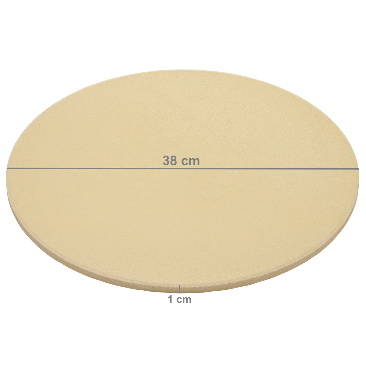 Pizza Set, 4-teilig, Ø 38 Pizzastein, inkl. Schaufel, Pizzaroller, Spachtel