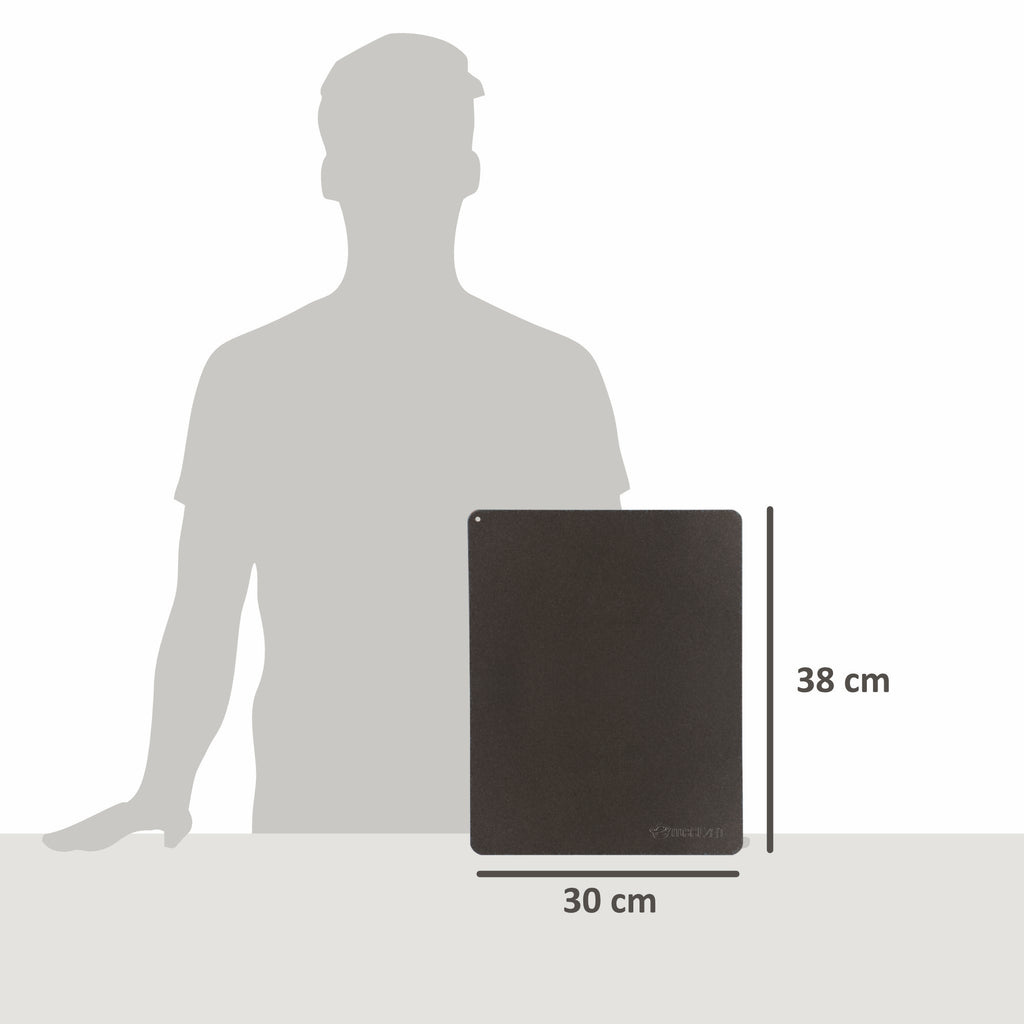 Backing plate, 38 x 30 cm, steel