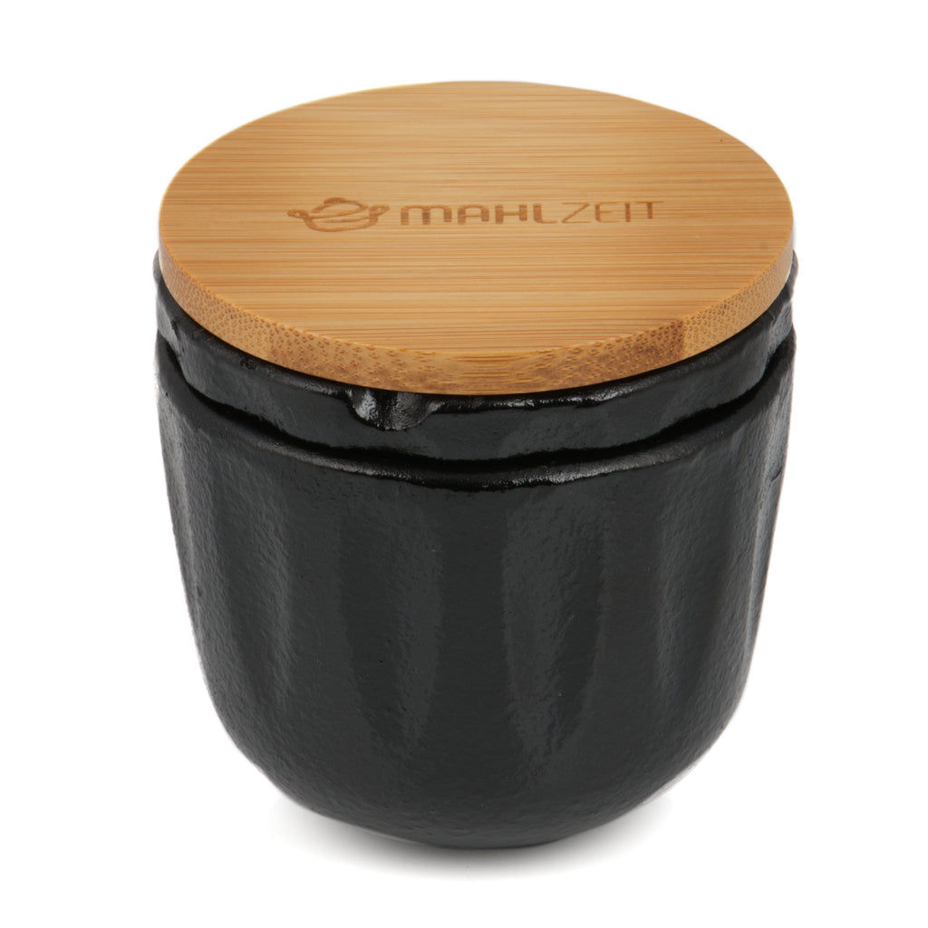 Moulin à poivre "Peppermill", Ø 7,5 x (H) 8 cm, fonte, couvercle en bambou inclus