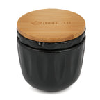 Moulin à poivre "Peppermill", Ø 7,5 x (H) 8 cm, fonte, couvercle en bambou inclus