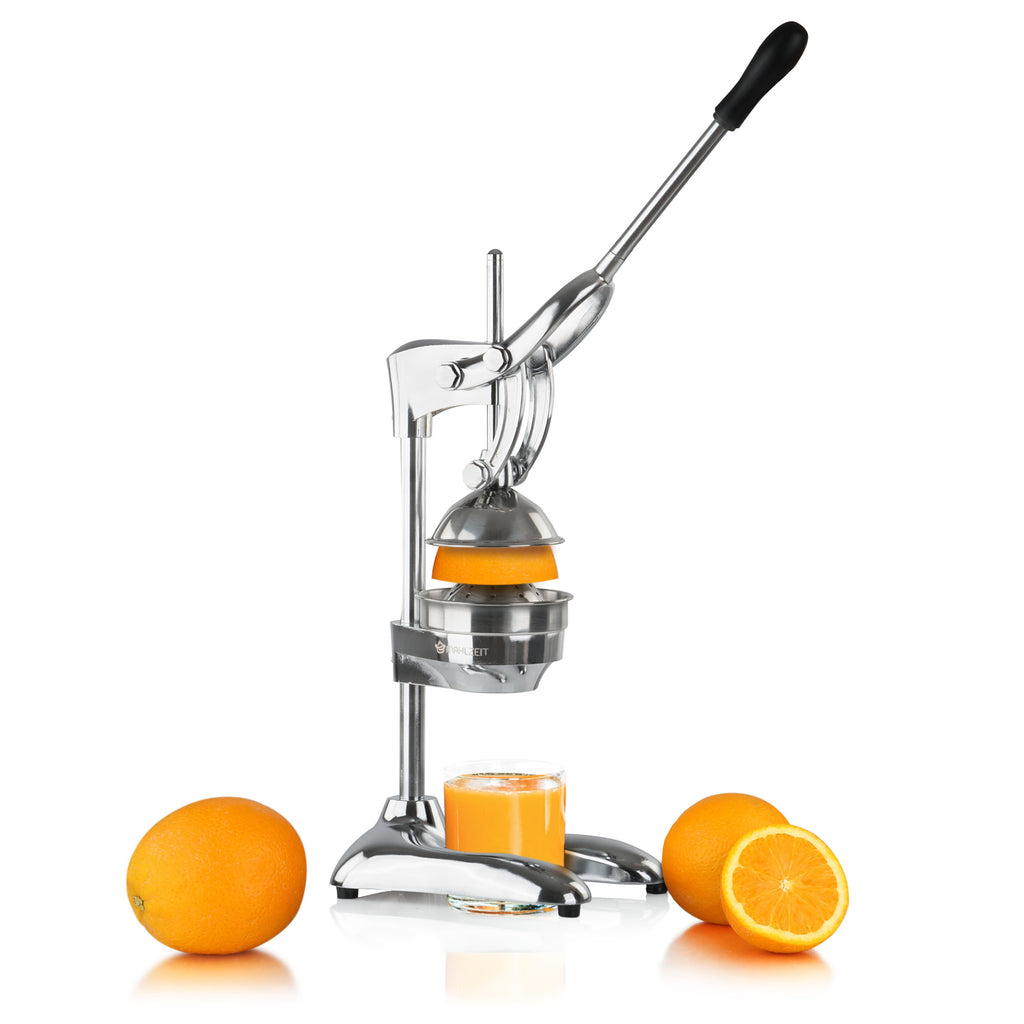 "CORDOBA" juice press, stainless steel, silver