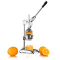 "CORDOBA" juice press, stainless steel, silver