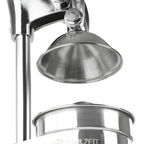 "CORDOBA" juice press, stainless steel, silver