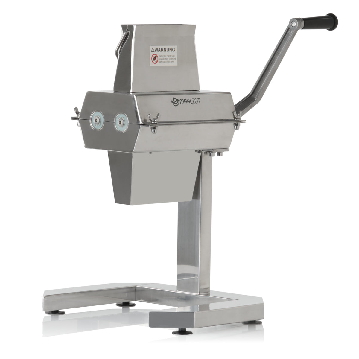 Steaker, stainless steel, incl. hand crank and meat tenderizer (54 blades)