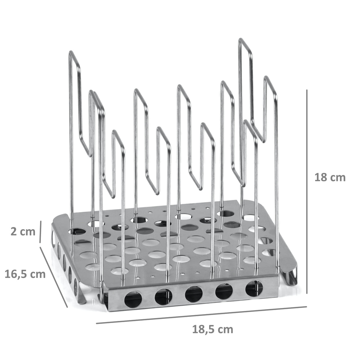 Sous Vide rack, stainless steel, incl. 6 dividers