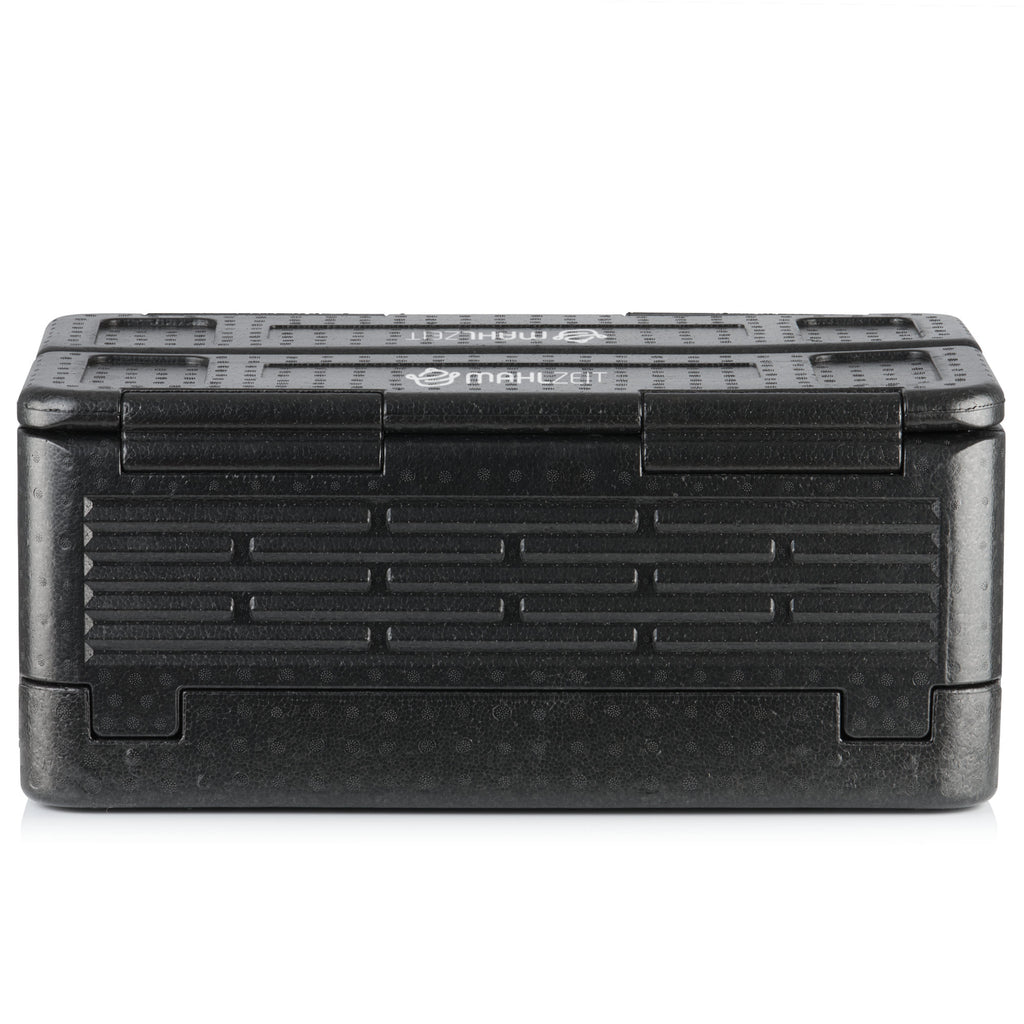 Thermal box, 60 x 40 x 25.5 cm, 40 liters, black, foldable