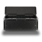 Thermal box, 60 x 40 x 25.5 cm, 40 liters, black, foldable