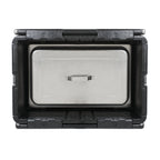 Thermal box, 60 x 40 x 25.5 cm, 40 liters, black, foldable