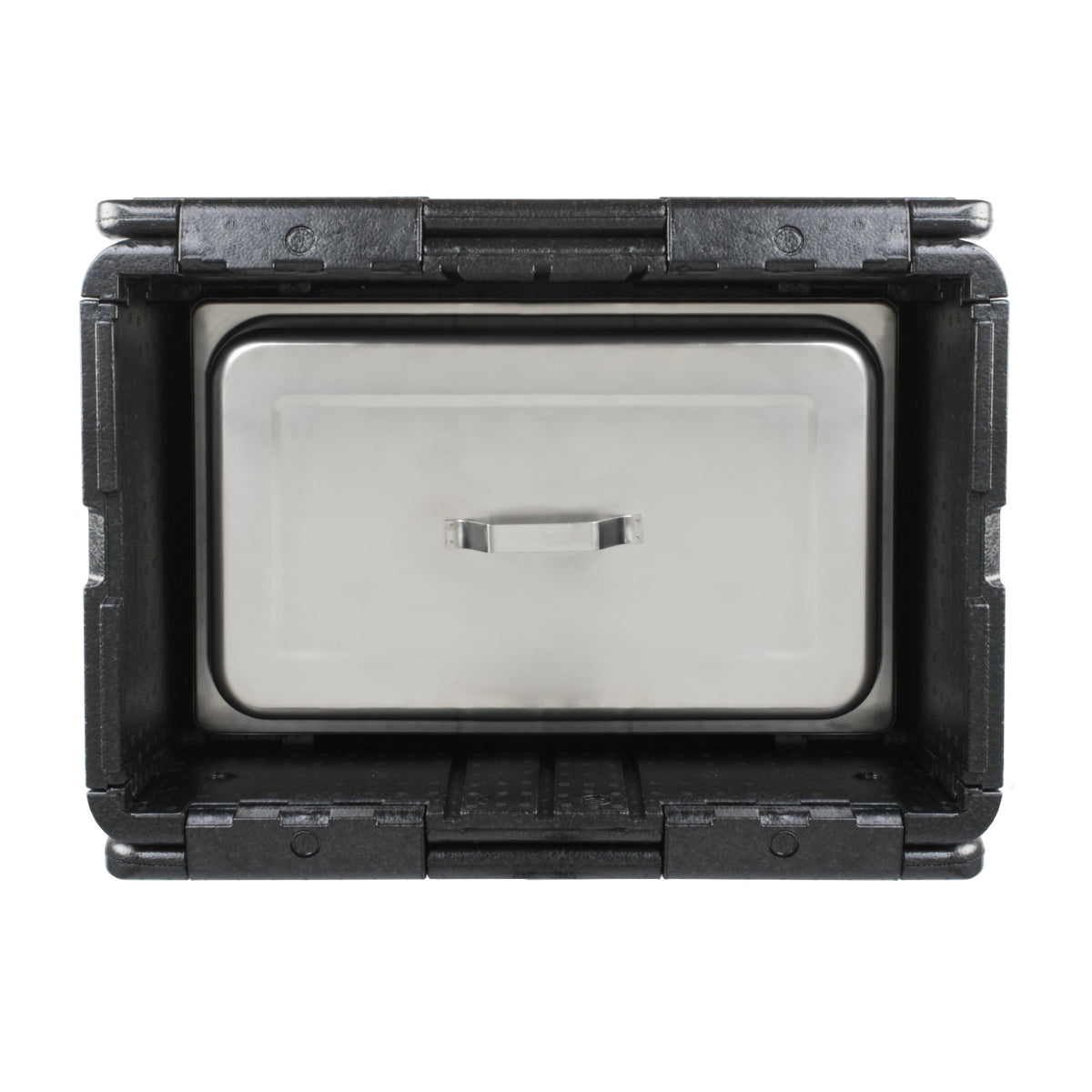 Thermal box, 60 x 40 x 25.5 cm, 40 liters, black, foldable