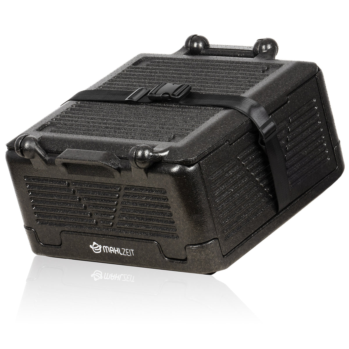 Insulated box, 42.5 x 42.5 x 24.5 cm, 26 liters, black, foldable