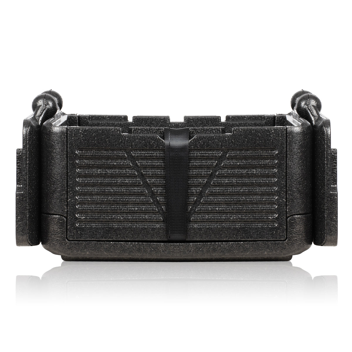 Insulated box, 42.5 x 42.5 x 24.5 cm, 26 liters, black, foldable
