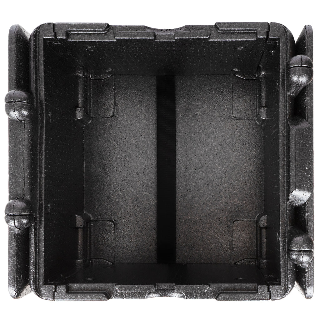 Thermobox, 42,5 x 42,5 x 24,5 cm, 26 Liter, schwarz, faltbar