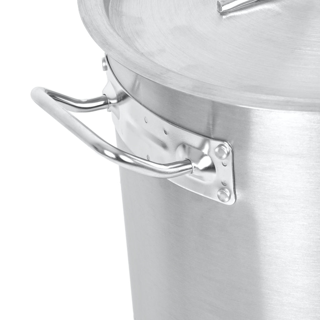 Cooking pot, stainless steel, soup pot