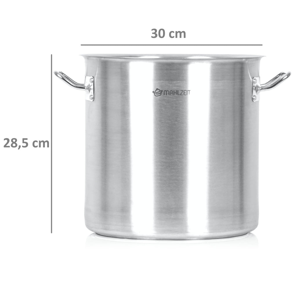 Cooking pot, stainless steel, soup pot