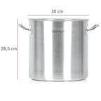 Cooking pot, stainless steel, soup pot